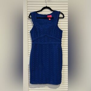 Lilly Pulitzer Vibrant Blue Mini Dress